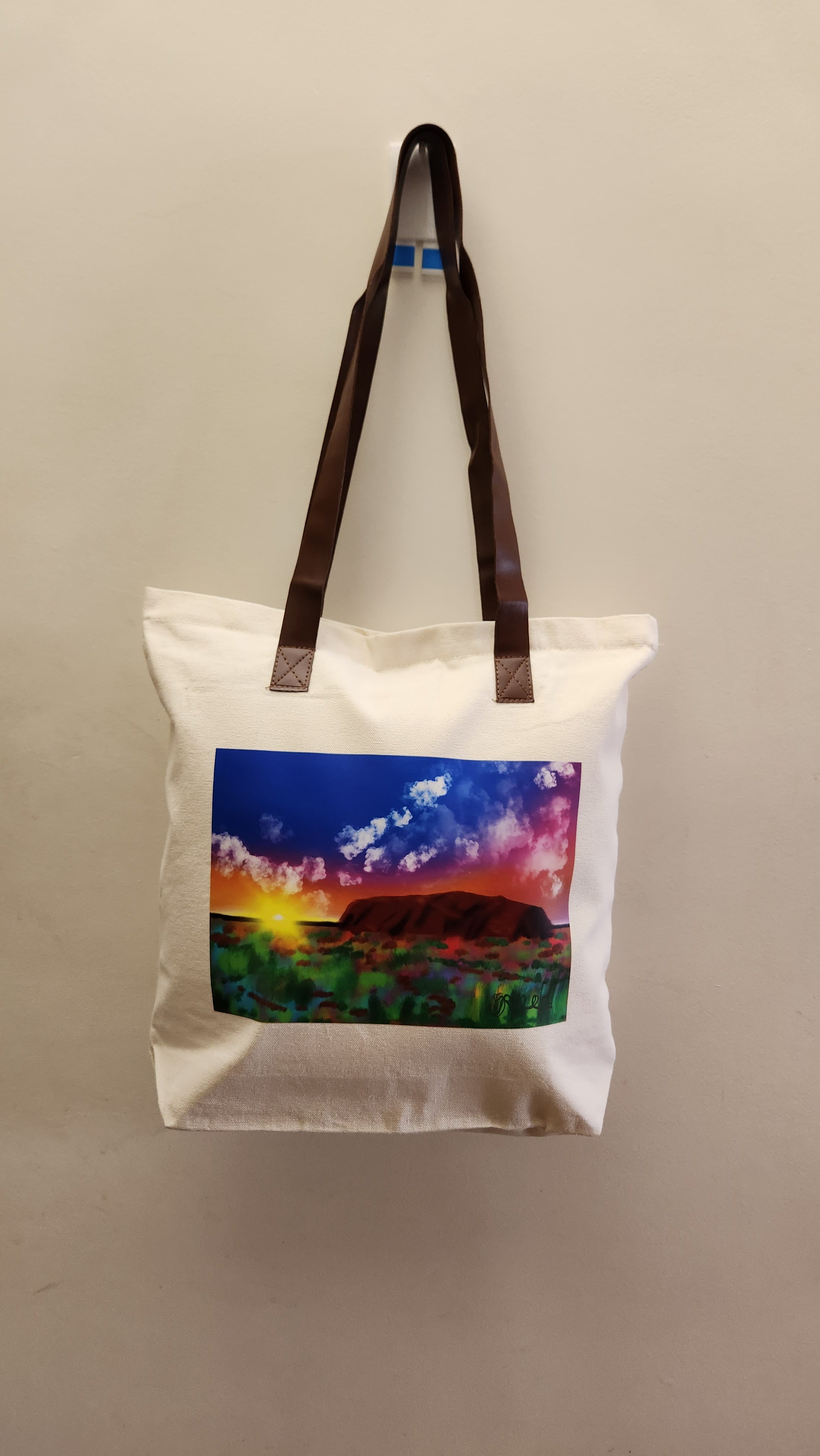 Boutique style tote bag- Uluru
