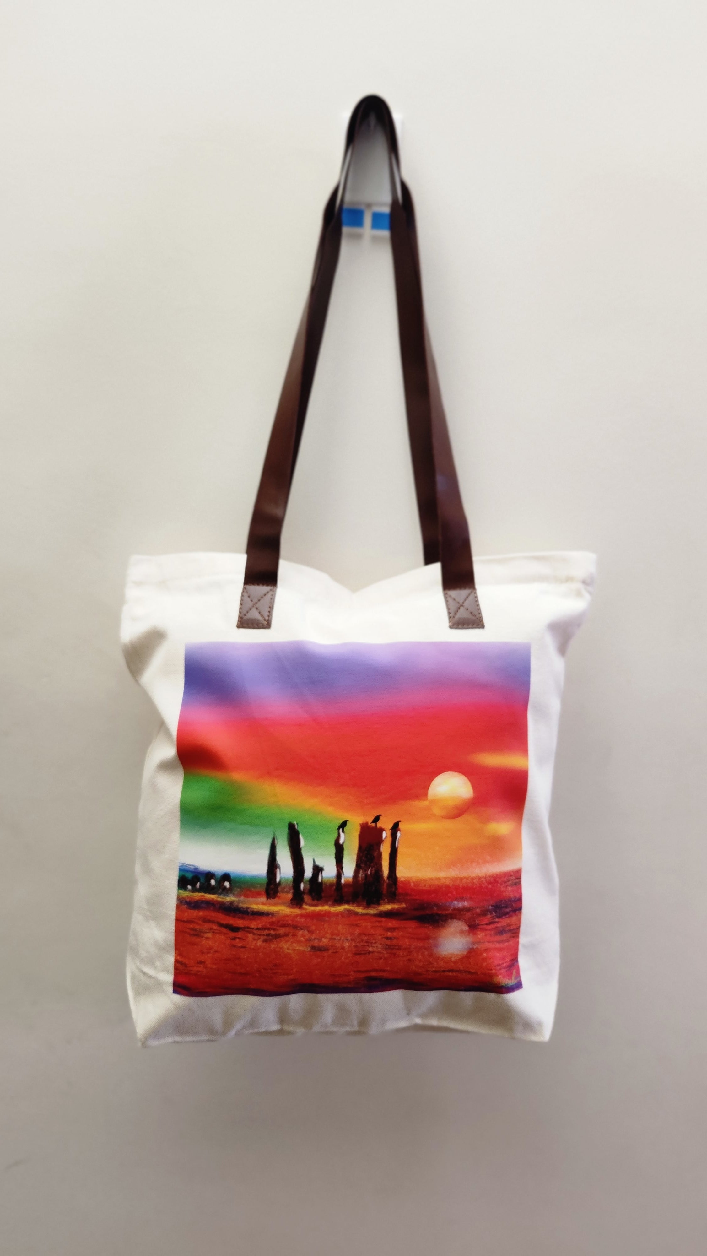 Boutique style tote bag- Port Willunga Shipwreck design