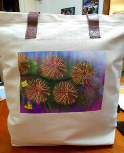 Boutique style tote bags- Australian Wattles