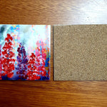 Load image into Gallery viewer, Ceramic coasters - Rainforest flowers
