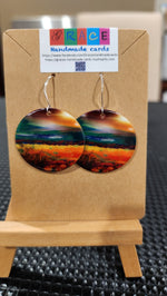 Load image into Gallery viewer, Irish landscape shell earrings
