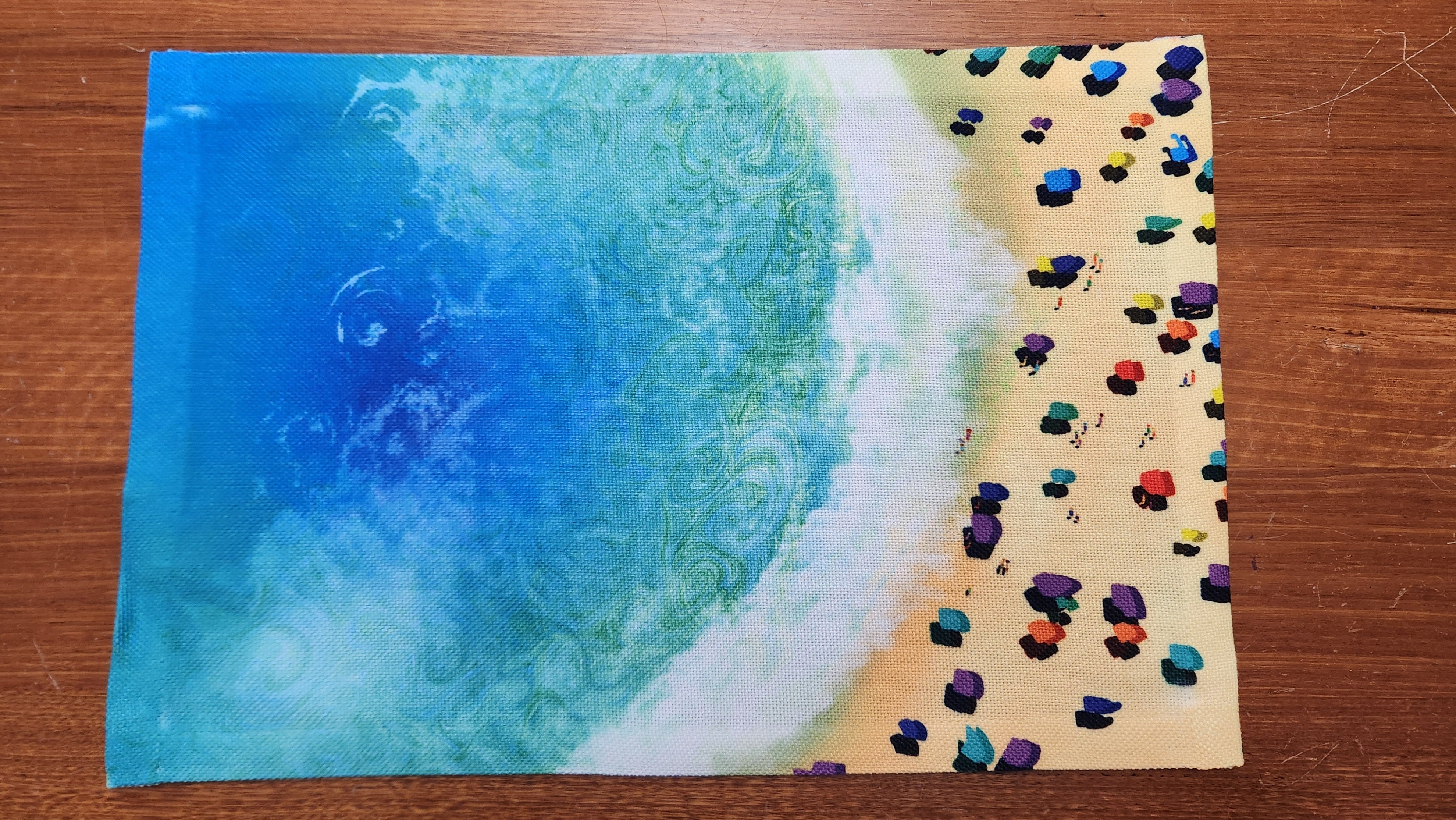 Placemats-busy beach and wipeout designs