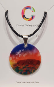 Round Pendant- Uluru