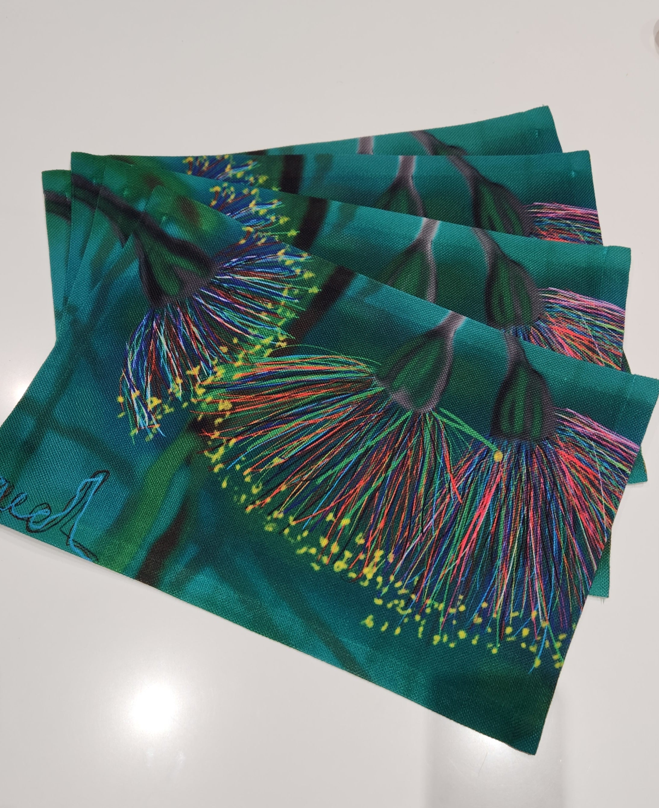 Placemats- Original gum tree flowers