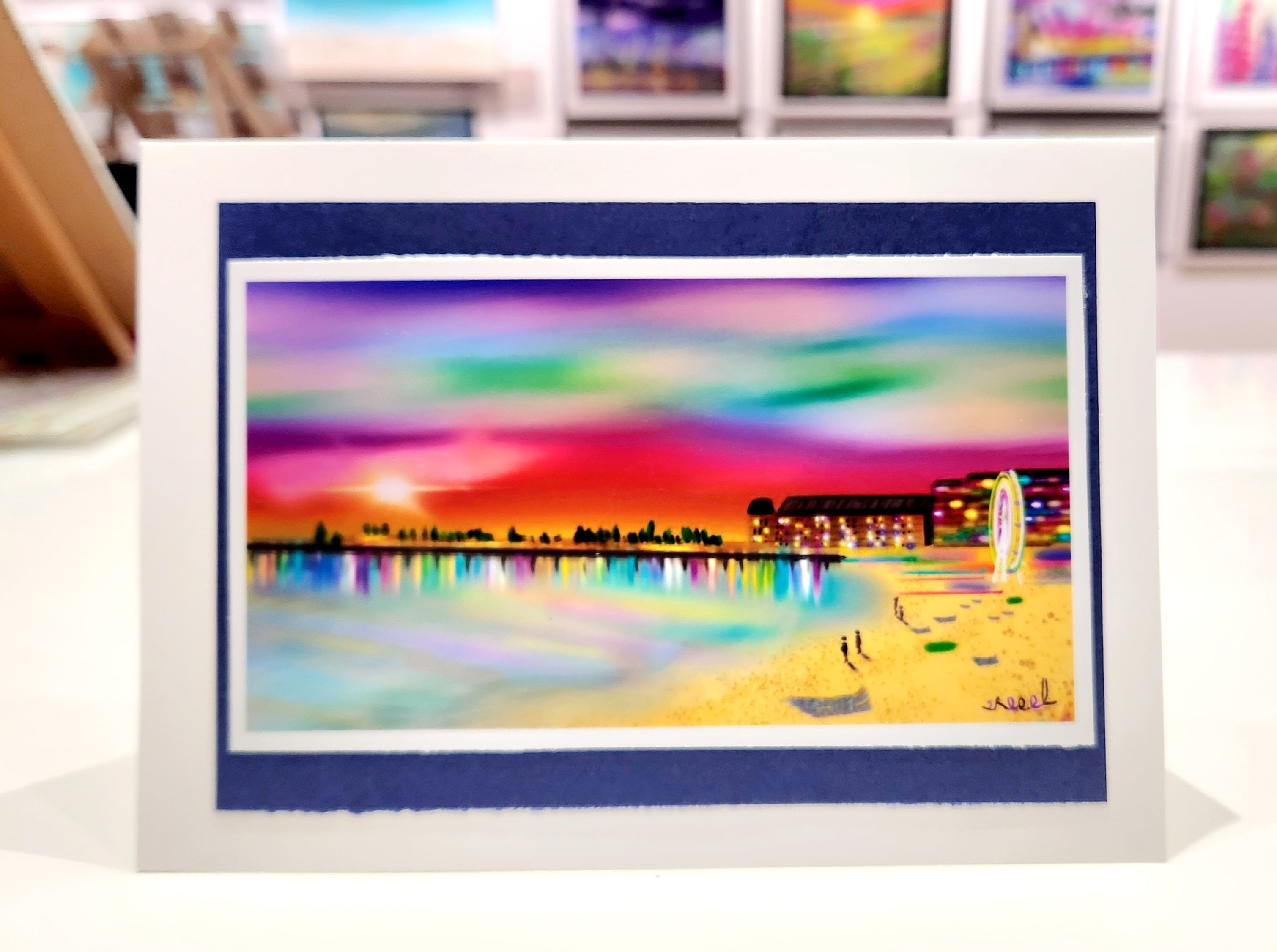 Glenelg ferris wheel card