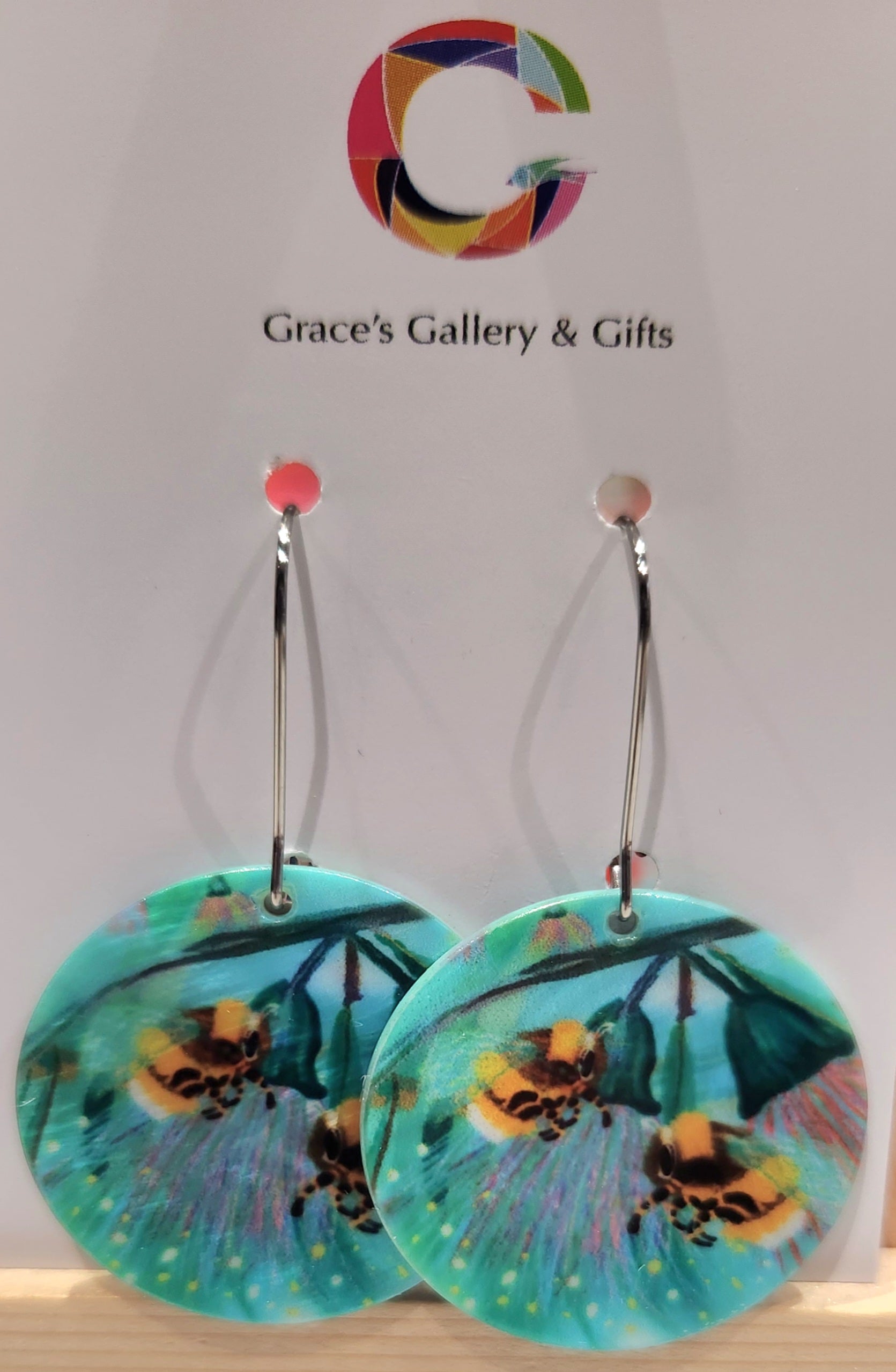 "Bumblebees" earrings
