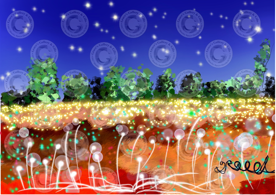 "Field of Lights"  Fine Art Print