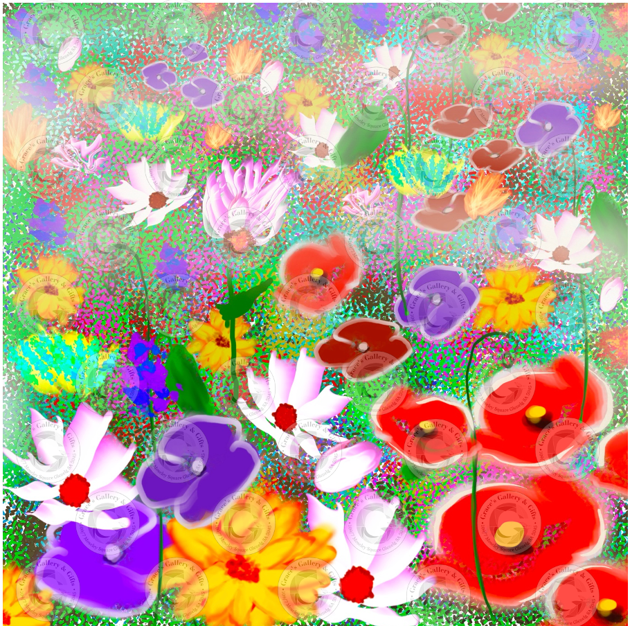 "Field of Flowers" Fine Art Print