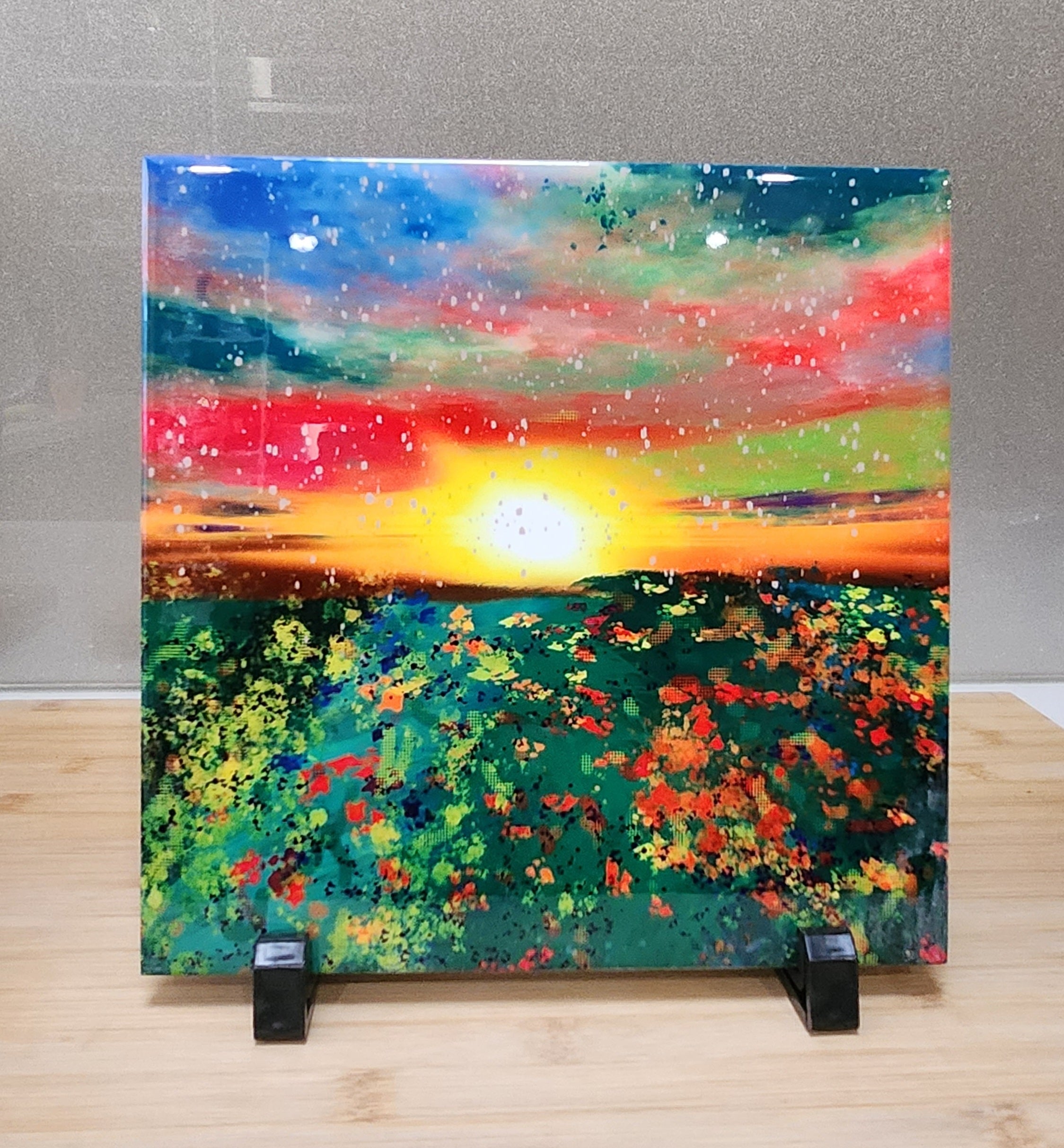 Sunset (Sound of Nature) -ceramic coaster