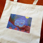Load image into Gallery viewer, Tote bag - wombat design
